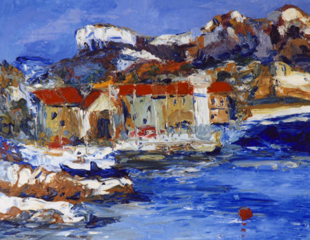 peinture Cassis Provence