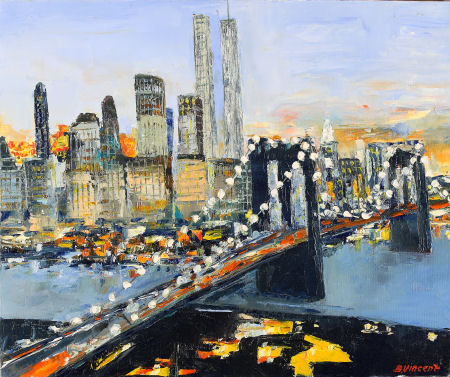 peintre ville new york